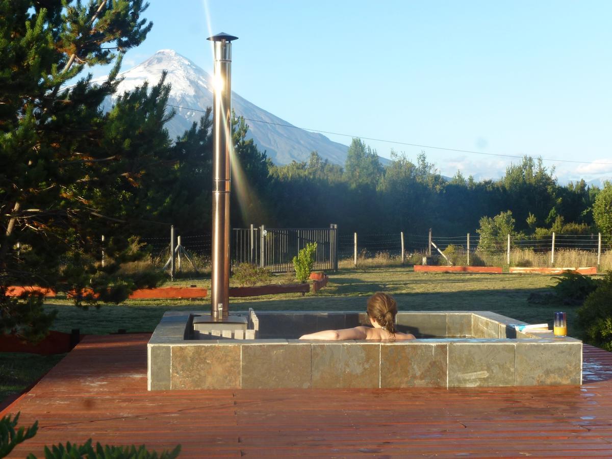 Cabanas Los Picaflores La Ensenada Exterior foto
